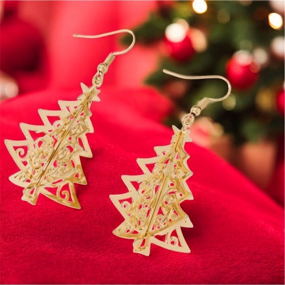 CHRISTMAS EARRINGS - Picture 2 of 5